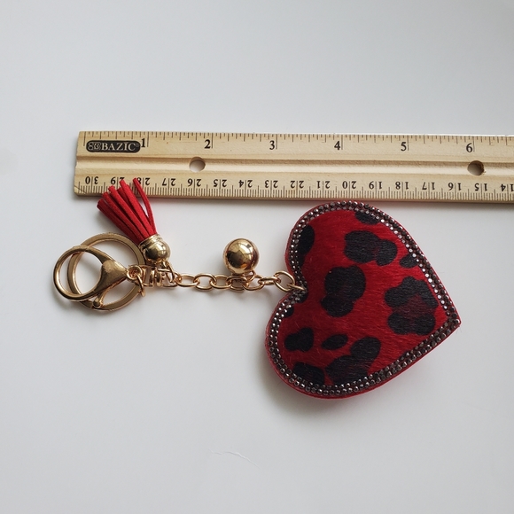 Animal Print Purse Charm and Keychain - Picture 5 of 8